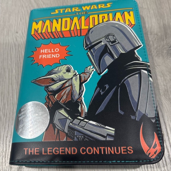 NWT Disney x Star Wars: | The Mandalorian Padfolio Stationery Set - Picture 1 of 4